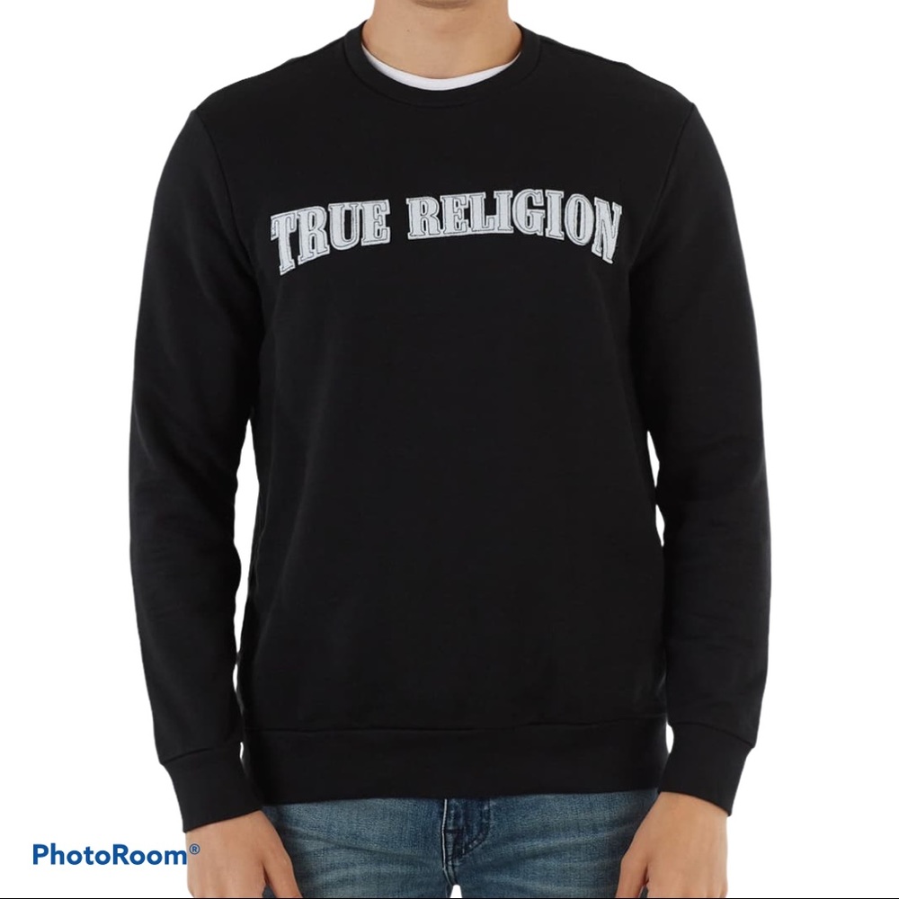 True Religion Contrast Sweatshirt NWT